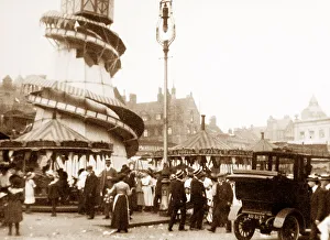 Nottingham Goose Fair in the 1920s