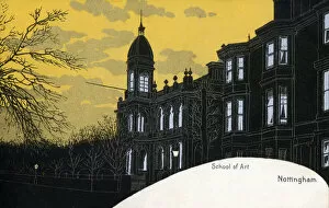 Sunset Collection: Nottingham School of Art Date: circa 1909