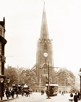 Peters Prints: Nottingham St. Peter's Square early 1900s
