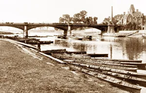 Nottingham Trent Bridge early 1900s