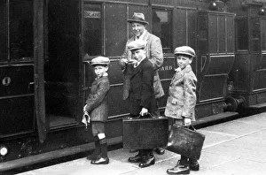 Nottingham Victoria Railway Station in the 1920s