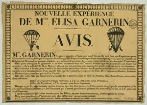 Nouvelle Prints: Nouvelle experience de Mlle. Elisa Garnerin