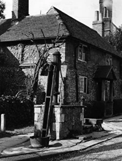 Trough Gallery: A novel village pump, this one at Steyning, Sussex, England
