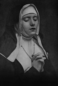 Images Dated 26th January 2016: A novice nun
