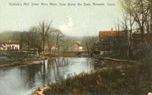 Nowalk, Connecticut, USA - Guthries Mill, Silver Mine River