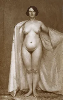 Form Collection: Nude painting by Julio E Fossa-Calderon
