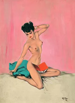 Posing Gallery: Nude pin-up by David Wright