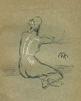 Abbott Gallery: A Nude study by James Abbott McNeill Whistler