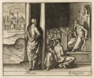Hopes Prints: Numa Visits Pythagoras