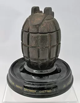 Images Dated 20th February 2012: Number 23 Mills hand grenade made as an ink stand