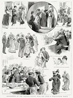 Refreshment Prints: A number of scenes from a Subscription Dance held at the Peoples Palace