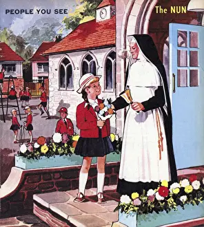 Hundreds Prints: The Nun