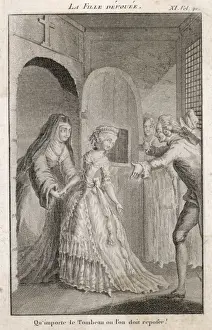 Nun Enters Convent