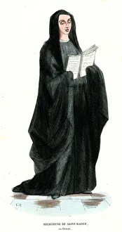 Images Dated 18th June 2019: NUN OF SAINT BASIL