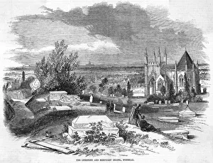 Cemeteries Prints: NUNHEAD CEMETERY