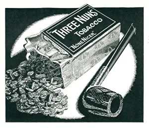Displays Prints: Three Nuns Tobacco Advertisement