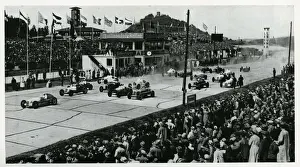 Artificial Prints: Nurburgring motor racing course, Nurburg, Germany