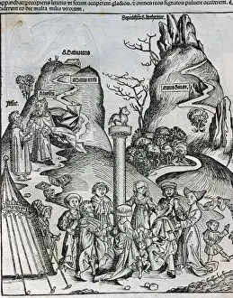 The Nuremberg Chronicle (Liber Chronicarum) by Hartmann Sche