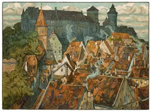 Nuremberg Gallery: Nuremberg Rooftops 20C