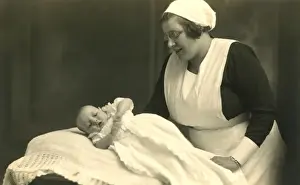 Nurse with baby