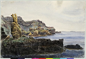 Images Dated 23rd December 2010: Nurse and Child, Pleaskin, Giants Causeway