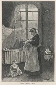 Nurse in Children Ward