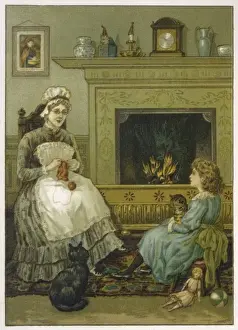 Nurse, Girl, Cats