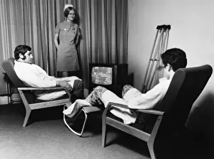 Bored Prints: Nurse and patients at the Medical Centre, Hendon