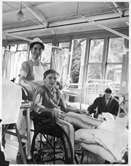 Nurse & Wheelchair Boy