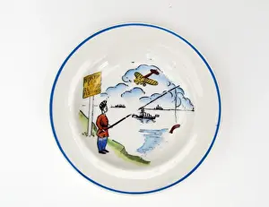 Wedgewood Prints: Nursery plate hand-painted - design by Daisy Makeig-Jones