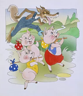 Nursery Rhyme - Three Little Pigs