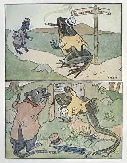 Nursery Rhymes -- A Frog He Would A-Wooing Go