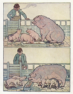 Farmer and Pig