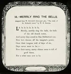 Merrily Prints: Nursery Rhymes - Merrily Ring the Bells