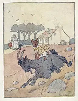 Hubbard Prints: Nursery Rhymes -- Old Mother Hubbard