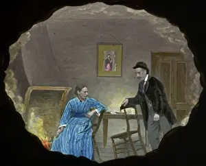 Fireside Prints: Nursery Rhymes - Her son comes home