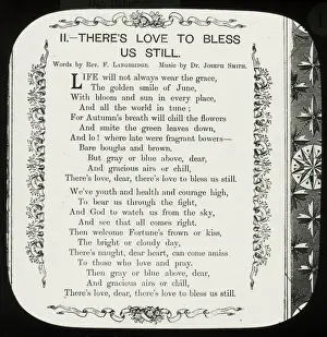 Blesses Prints: Nursery Rhymes - Theres Love