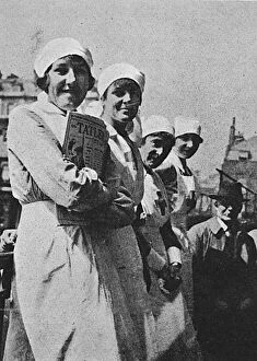 Nurses at the Coulter Hospital, WW1