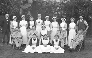 Orderlies Prints: Nurses, doctor, orderlies and domestic staff