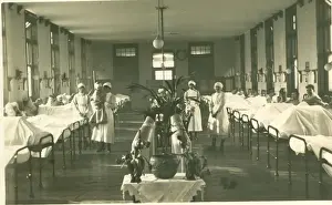 New Images July 2020 Prints: Nurses and patients in ward