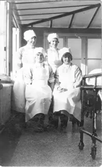 Wellbeing Prints: Four nurses, Royal Victoria Hospital Bournemouth