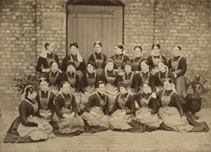 Uniformed Prints: Nurses at Withington, Lancashire
