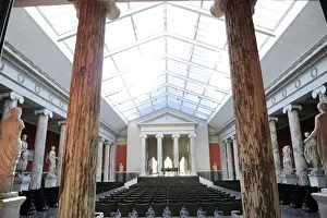 Ny Carlsberg Glyptotek. Hall. Copenhagen. Denmark