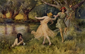 Nymphs Gallery: Nymphs & satyr