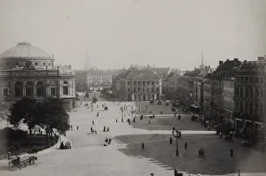 Nytorv square and public buildings, Copenhaven, Denmark