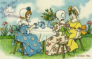 Oclock Prints: Five o clock tea