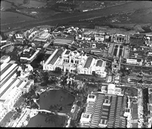 Simmonds Prints: O E Simmonds aerial view of British Empire Exhibition