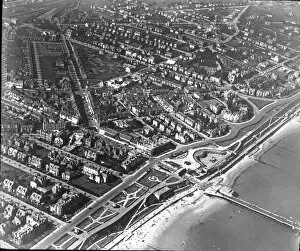 Clacton Gallery: O E Simmonds aerial view of the Clacton-on-Sea Essex