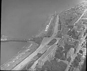 O E Simmonds aerial view of Herne Bay Kent