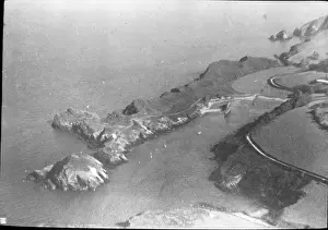 O E Simmonds aerial view of Ilfracombe Devon